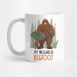 Bigfoot Anime Funny Mug